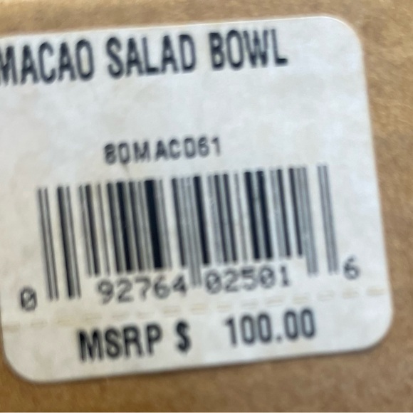 Vista Alegre Portugal Macao Salad Bowl - Picture 5 of 5